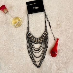 Charming Charlie black necklace.